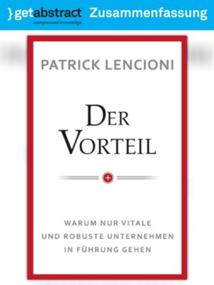 cover image of Der Vorteil (Zusammenfassung)